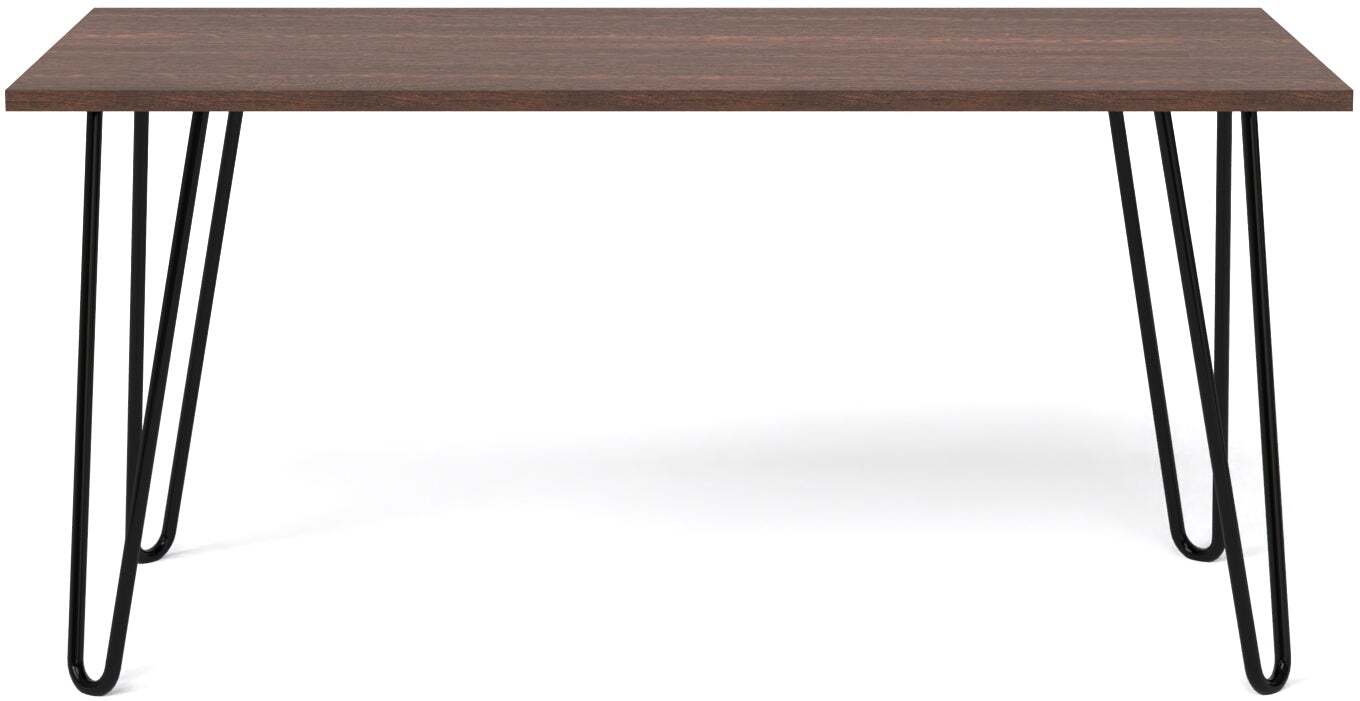 Anishwar Mayrite Coffee Table ( Black And Brown Finish )