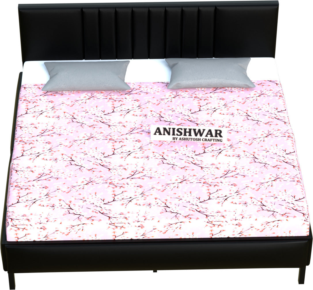 Anishwar Angela Upholstered Queen Bed ( Black Finish )
