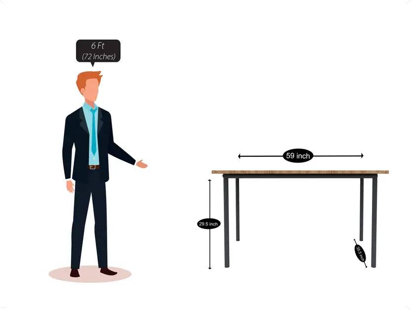 Engendered Wood Top Dining Table with Cushioned Chairs | Metal Dining Table Set for Living Room Dinning Hall Home Hotel