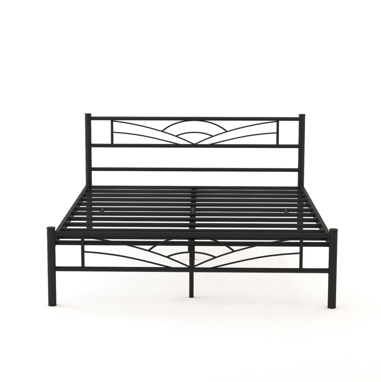 King Size Metal Bed for Bedroom | Modern & Sturdy Steel Bed