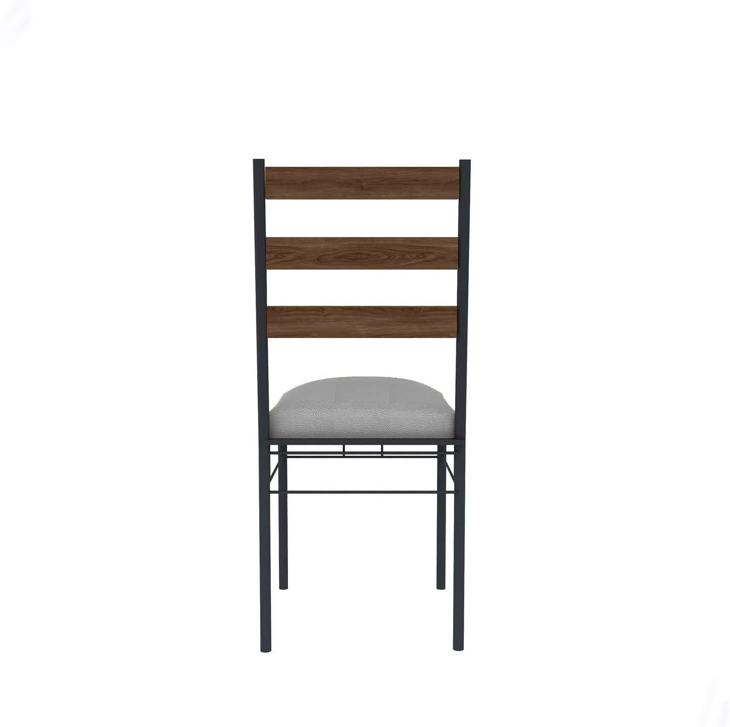 Anishwar Bourdaine 6 Seater Dining Set ( Dark Grey Fabric )
