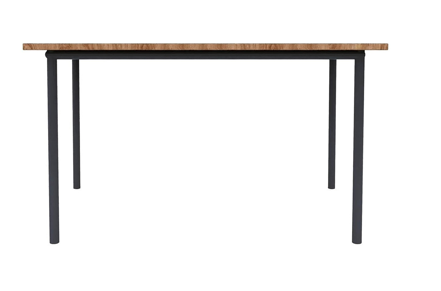 Engendered Wood Top Dining Table with Cushioned Chairs | Metal Dining Table Set for Living Room Dinning Hall Home Hotel