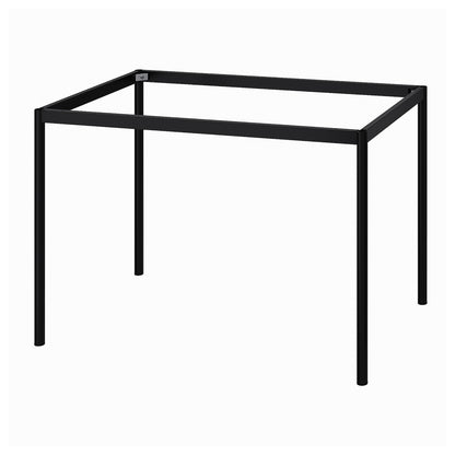 Anishwar Enrico 4 Seater Dining Set Black Finish