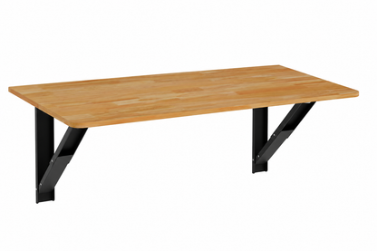 ANISHWAR Space Saver Wall Mounted Folding Table | 76x38 cm Foldable Desk for Home Office, Laptop & Kitchen