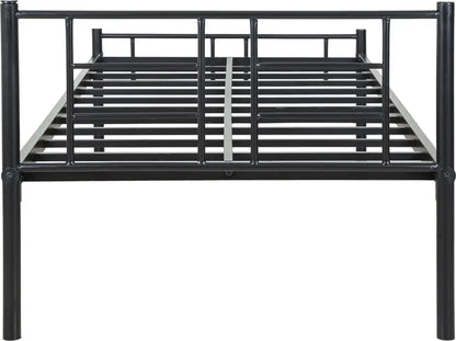 Alsa Wrought Iron Metal Single Bed  (Finish Color - Black, Delivery Condition - DIY(Do-It-Yourself))