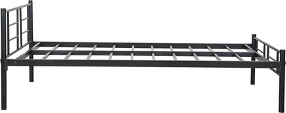 Alsa Wrought Iron Metal Single Bed  (Finish Color - Black, Delivery Condition - DIY(Do-It-Yourself))